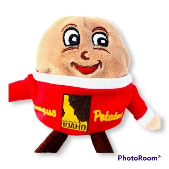 Official Idaho Potatoes Mascot Spuddy Buddy 9" Plush-Tourism-Andromorphic-Ads - Picture 2 of 7